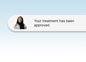 Clinician responding to a patient assessment